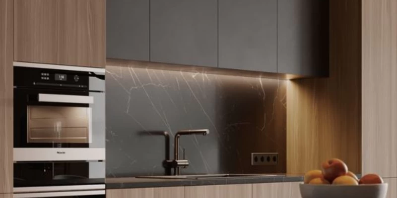 Texture Finish Cabinets