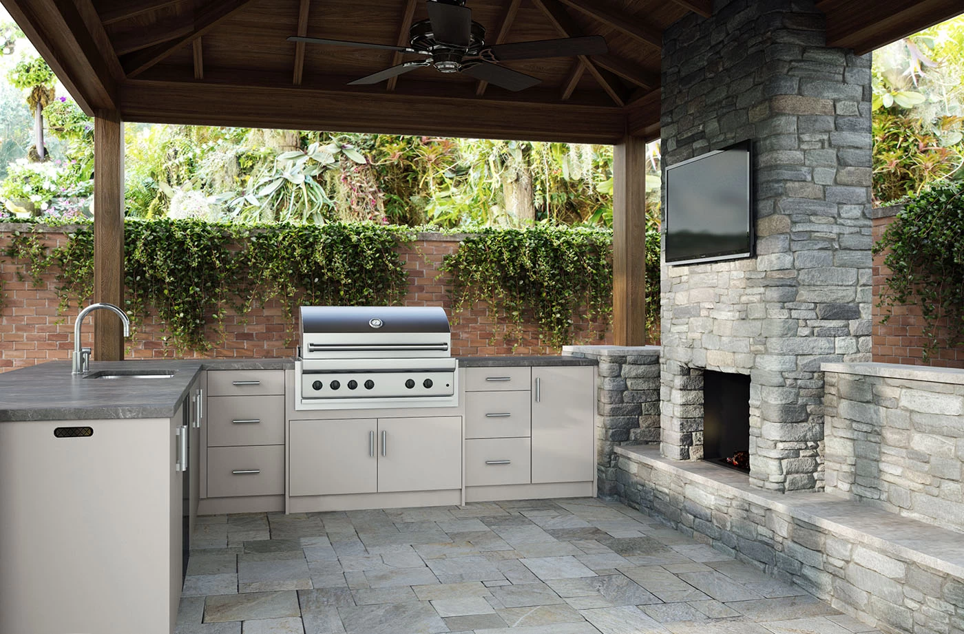 Miami &mdash; Dolphin Gray (kitchen)